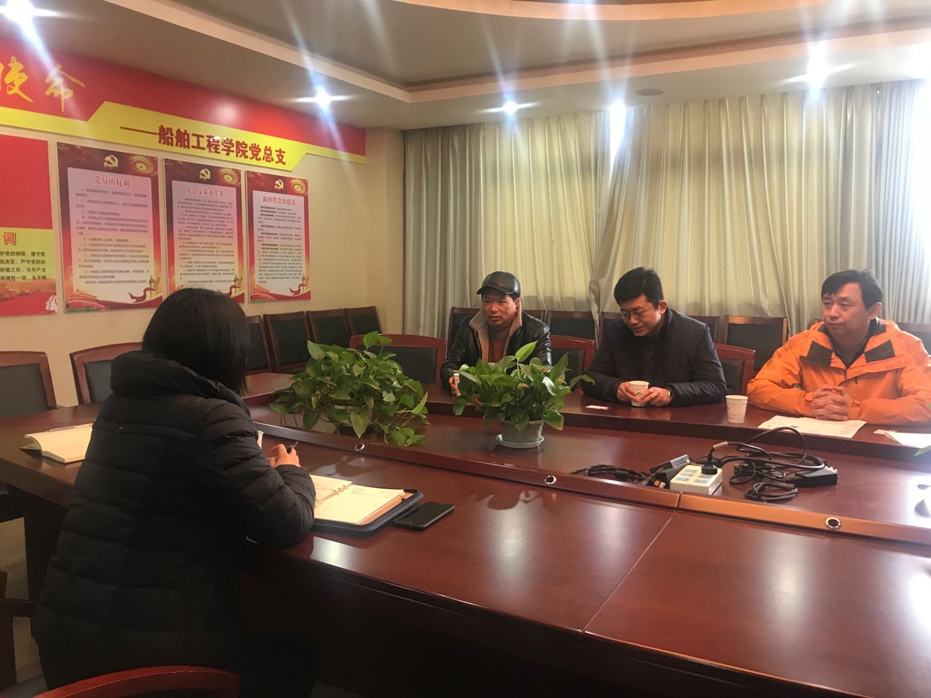 水利部太湖流域管理局水文水资源监测中心来校洽谈校企合作事宜