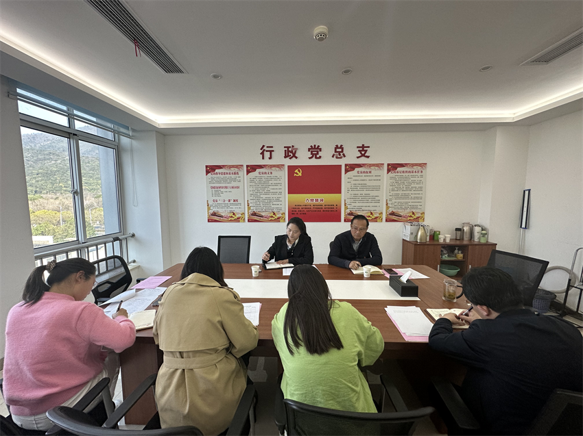 学生工作处党支部召开2022年度组织生活会